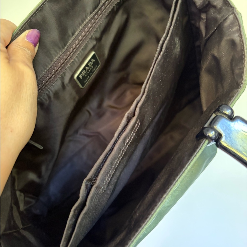 Prada Green Tote Bag - Picture 4 of 5